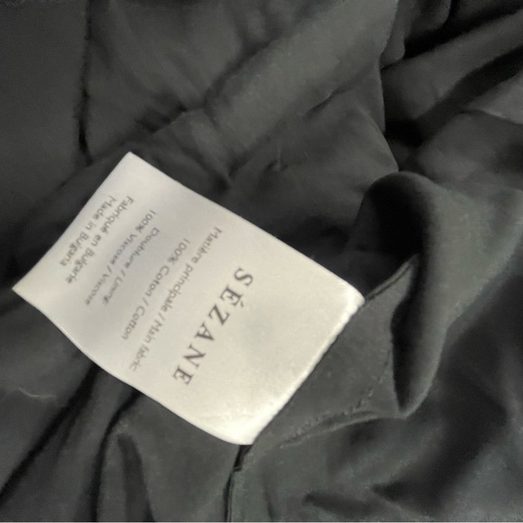 NWT Sezane Sarah Black Lace Mini Dress US 4 FR 36 - Picture 9 of 9